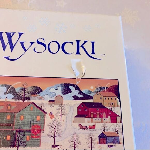 Charles Wysocki Winter Christmas Puzzle by Buffalo 3-in-1 NWT Sealed - Picture 5 of 5